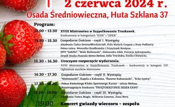 Jubileuszowe truskawkowe święto tuż tuż! To już 25 edycja!